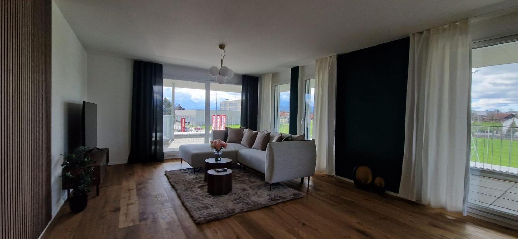 Visionary Hospitality Rothenburg, Lucerne - Premium Apartments With Free Parking, Washer, Kitchen, Terrace, 15' City Екстериор снимка