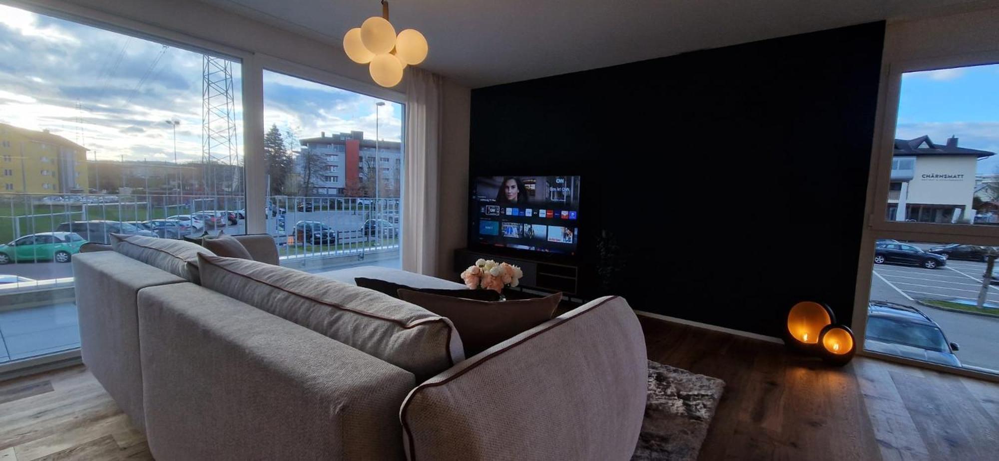 Visionary Hospitality Rothenburg, Lucerne - Premium Apartments With Free Parking, Washer, Kitchen, Terrace, 15' City Екстериор снимка