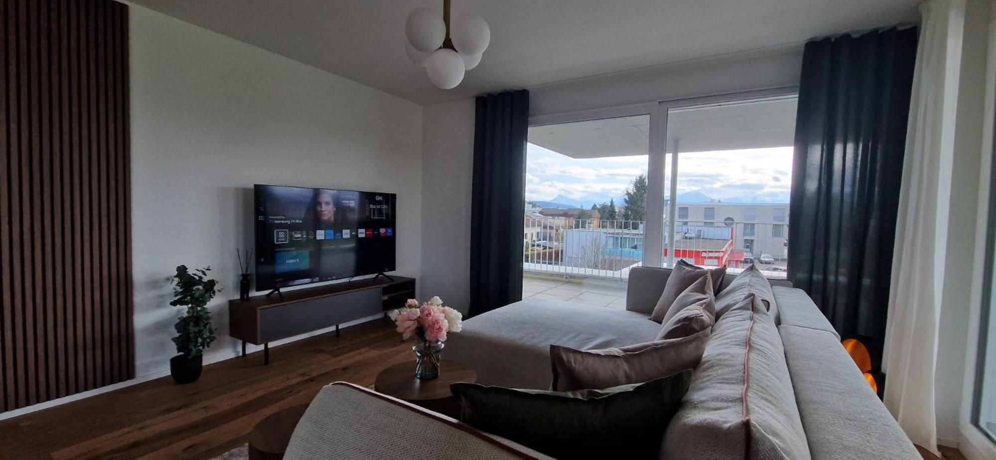Visionary Hospitality Rothenburg, Lucerne - Premium Apartments With Free Parking, Washer, Kitchen, Terrace, 15' City Екстериор снимка